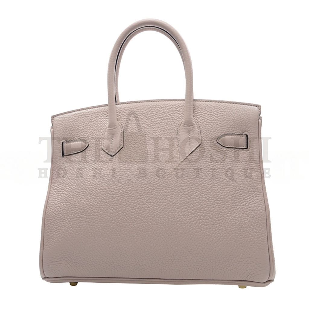 H**me5 BIRKIN 30 TOGO LEATHER WISTERIA SILVER BUCKLE BAG H028369CK4W (30*23*15cm) Master Quality